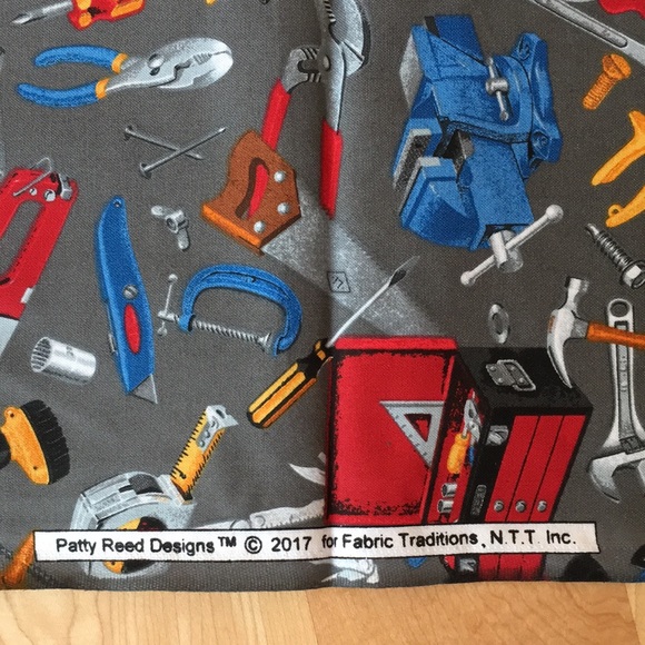 Tools / Construction Print Quilting Fabric - Picture 10 of 13